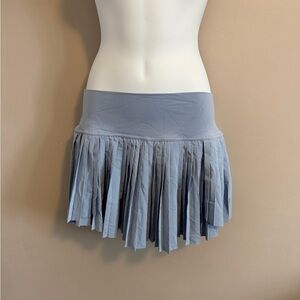 NWT OFFLINE by Aerie Blue Pleated Tennis Skirt Size M